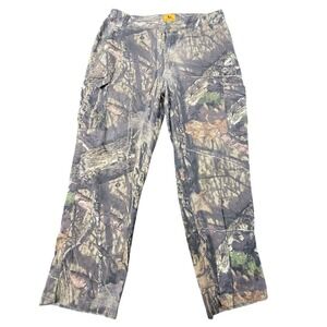 Field & Stream Mossy Oak Country Camo CargoPants Men Outdoor Hunting Workwear XL
